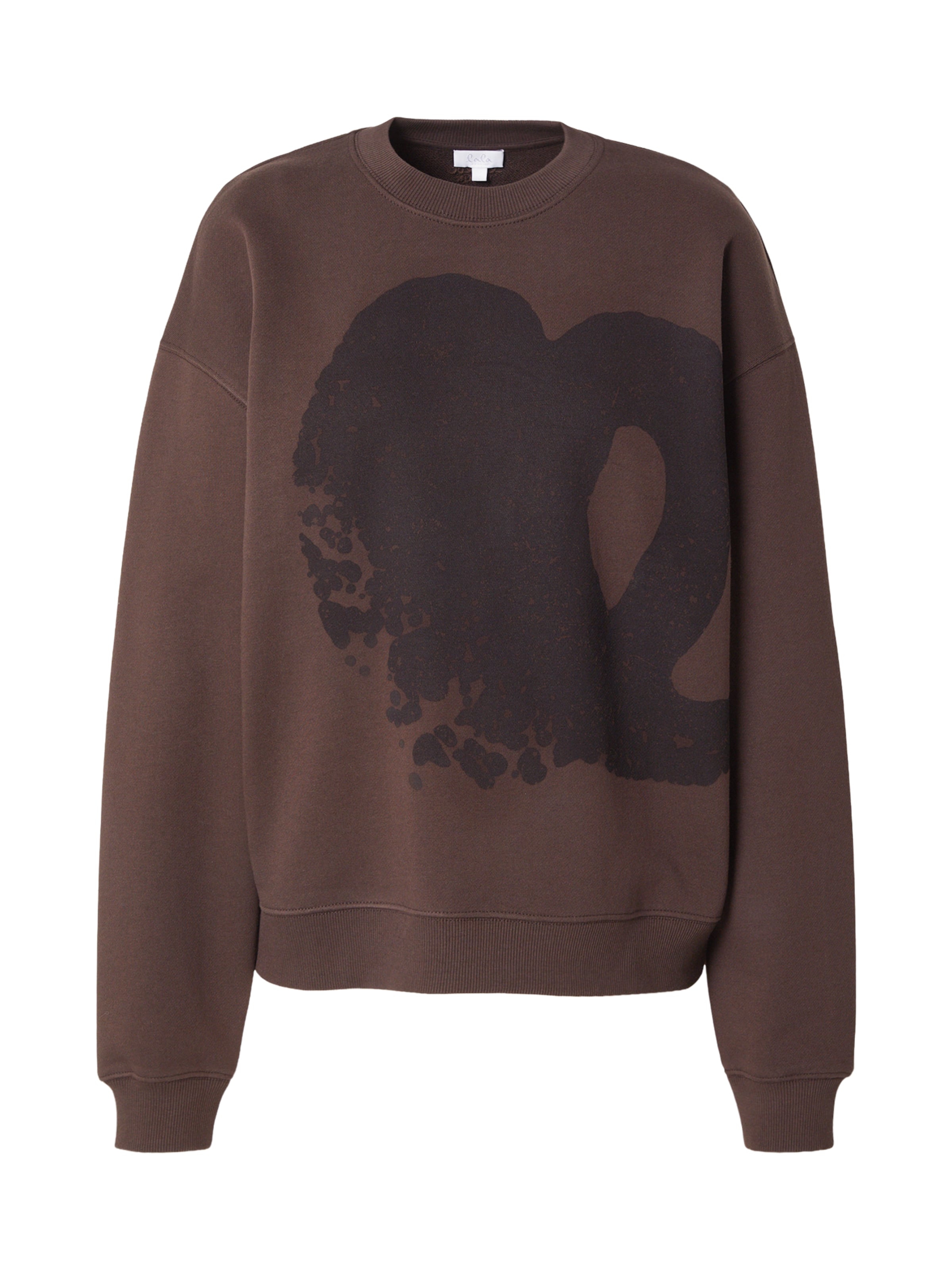 Lala Berlin Sweatshirt in Braun: Vorderseite