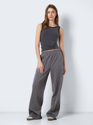 Noisy may Wide leg Broek 'ACIA VERA' in Grijs