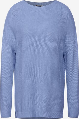 STREET ONE Sweater in Blue: front