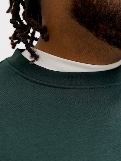 Jack & Jones Plus Sweatshirt 'JJESOHO' in 7XL in tanne / weiß, Produktansicht