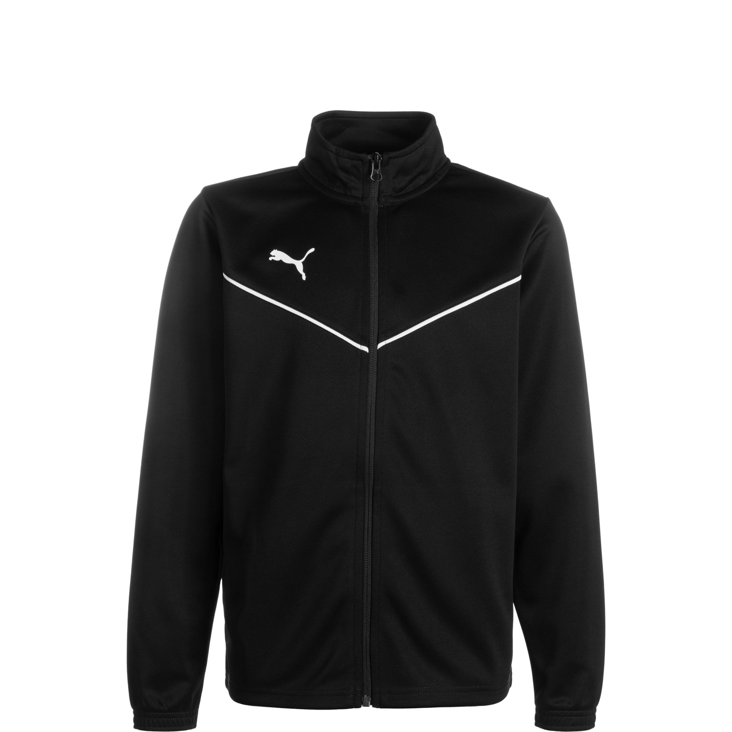 Veste de sport 'TeamRise' PUMA en noir : devant