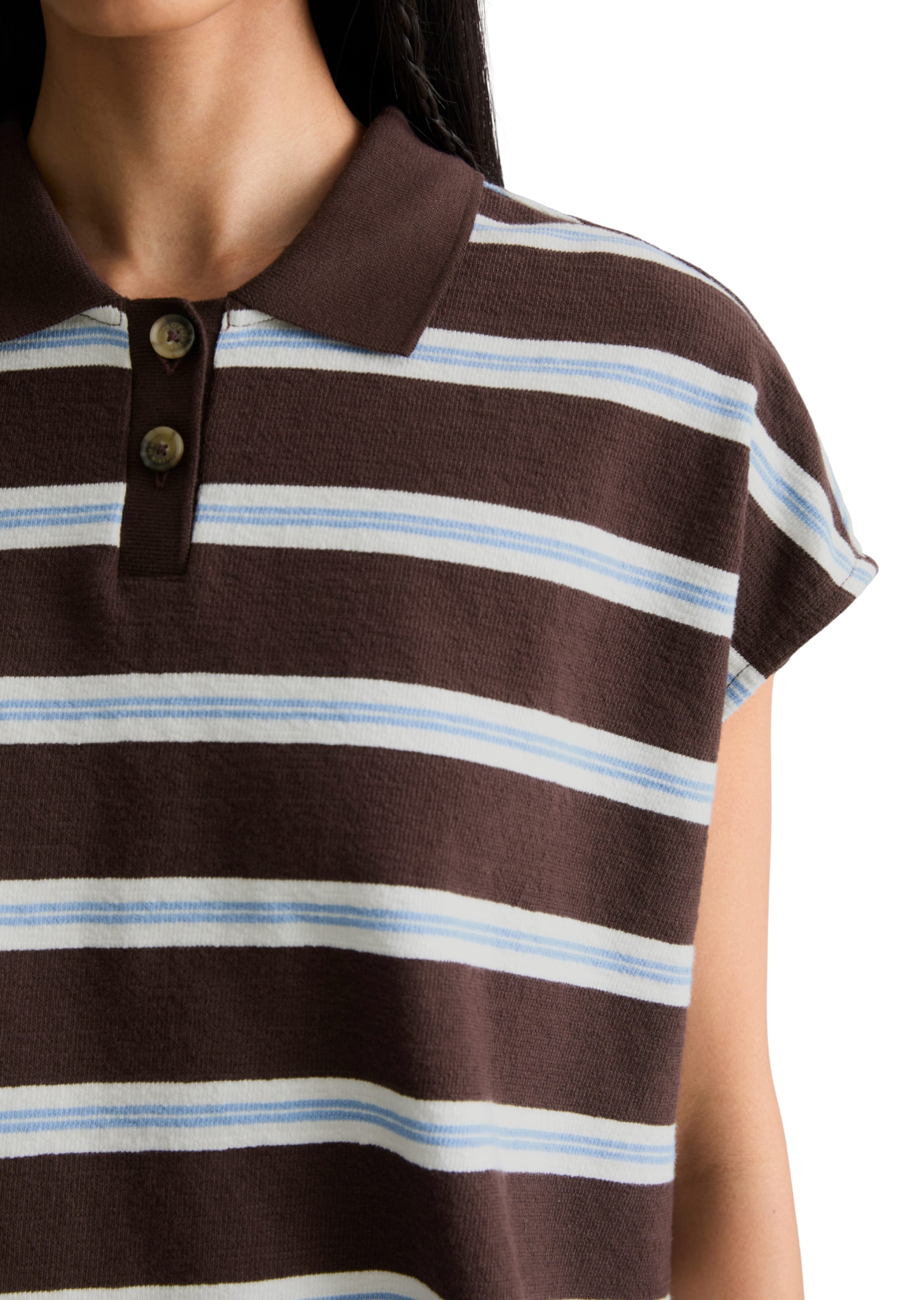 Marc O'Polo DENIM Poloshirt in Braun