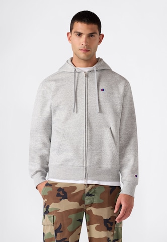 Giacca di felpa di Champion in grigio: frontale