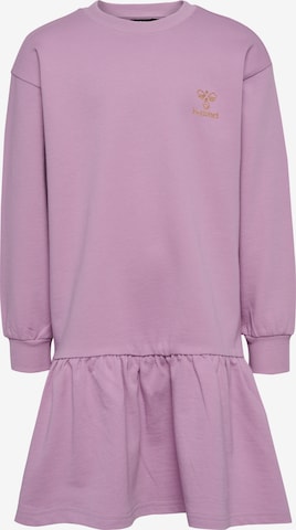 Robe Hummel en violet : devant