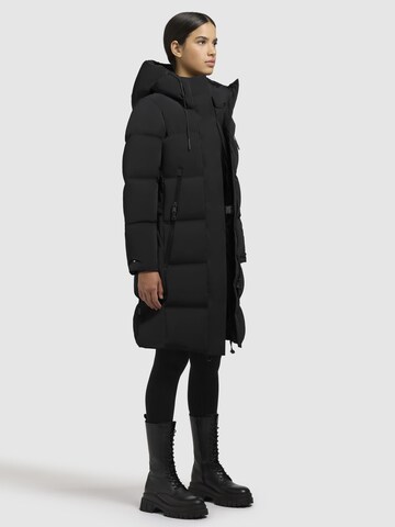 Cappotto invernale di khujo in nero