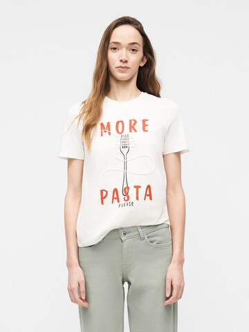 balta ONLY Marškinėliai 'ONLMONI': priekis