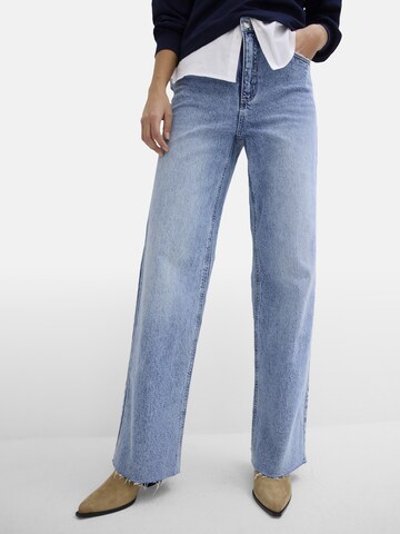 bonprix Loosefit Jeans in Blauw: voorkant