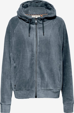 Ragwear Zip-Up Hoodie 'Corduly' in Grey: front