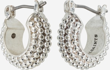 AllSaints Earrings in Silver: front