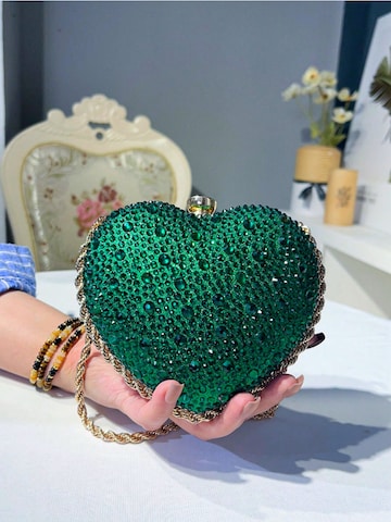 Tomshop24-7 Clutch 'Herz' in Green