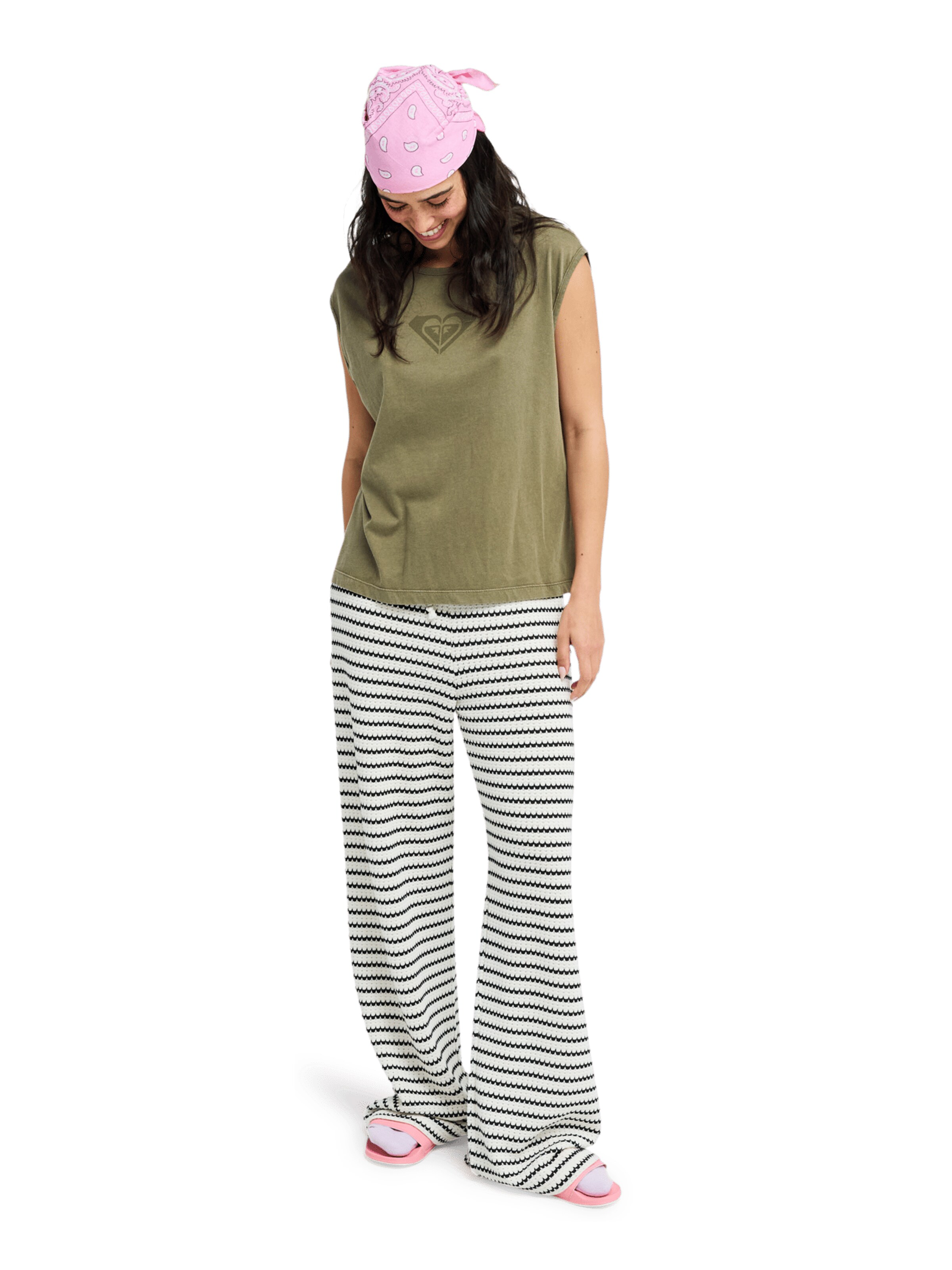 ROXY Shirt ' Crystal Sea ' in Green