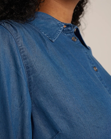 WE Fashion Bluse in Blau