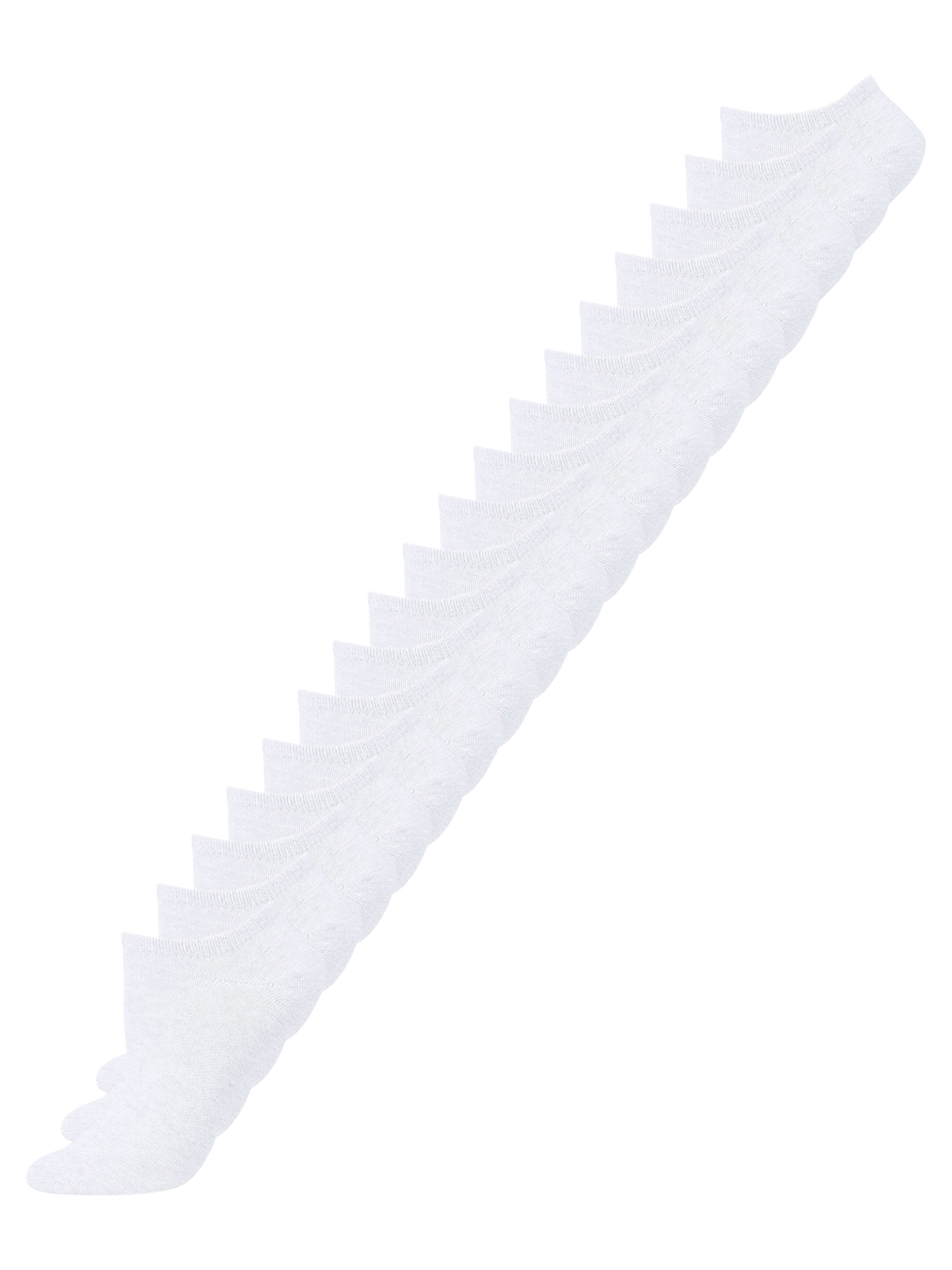 Nur Die Socks ' Baumwolle ' in White: front