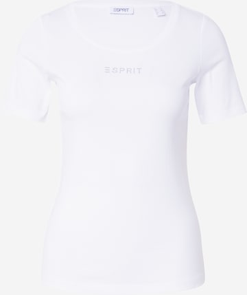 ESPRIT Tričko - biela: predná strana