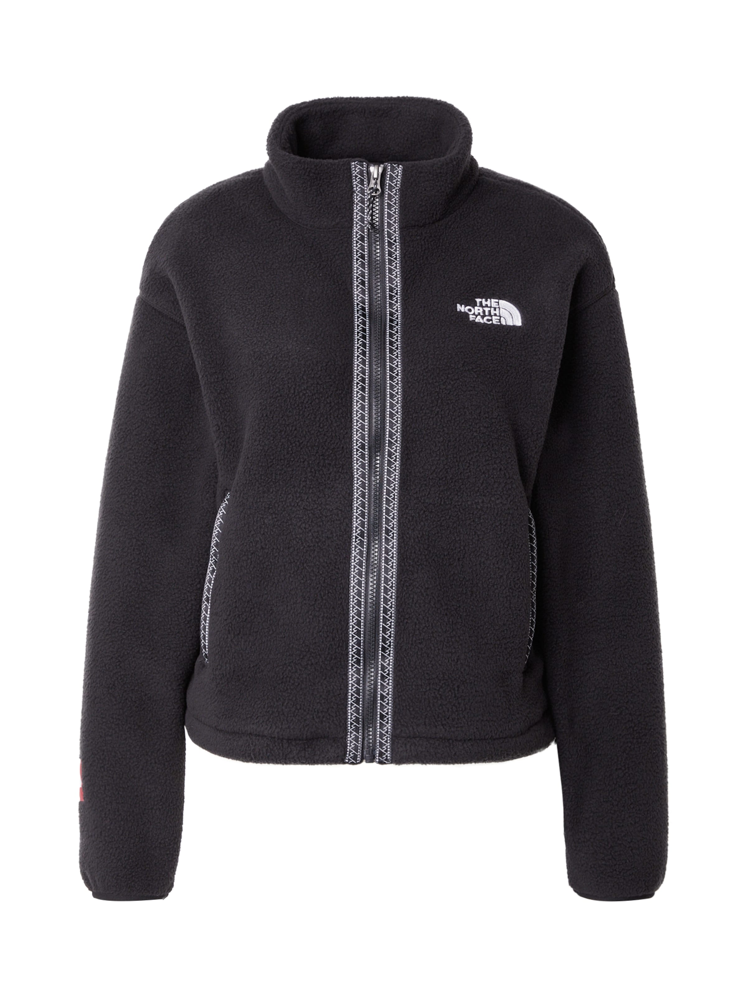 melns THE NORTH FACE Flīsa jaka: no priekšpuses