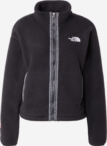 juoda THE NORTH FACE Flisinis džemperis: priekis