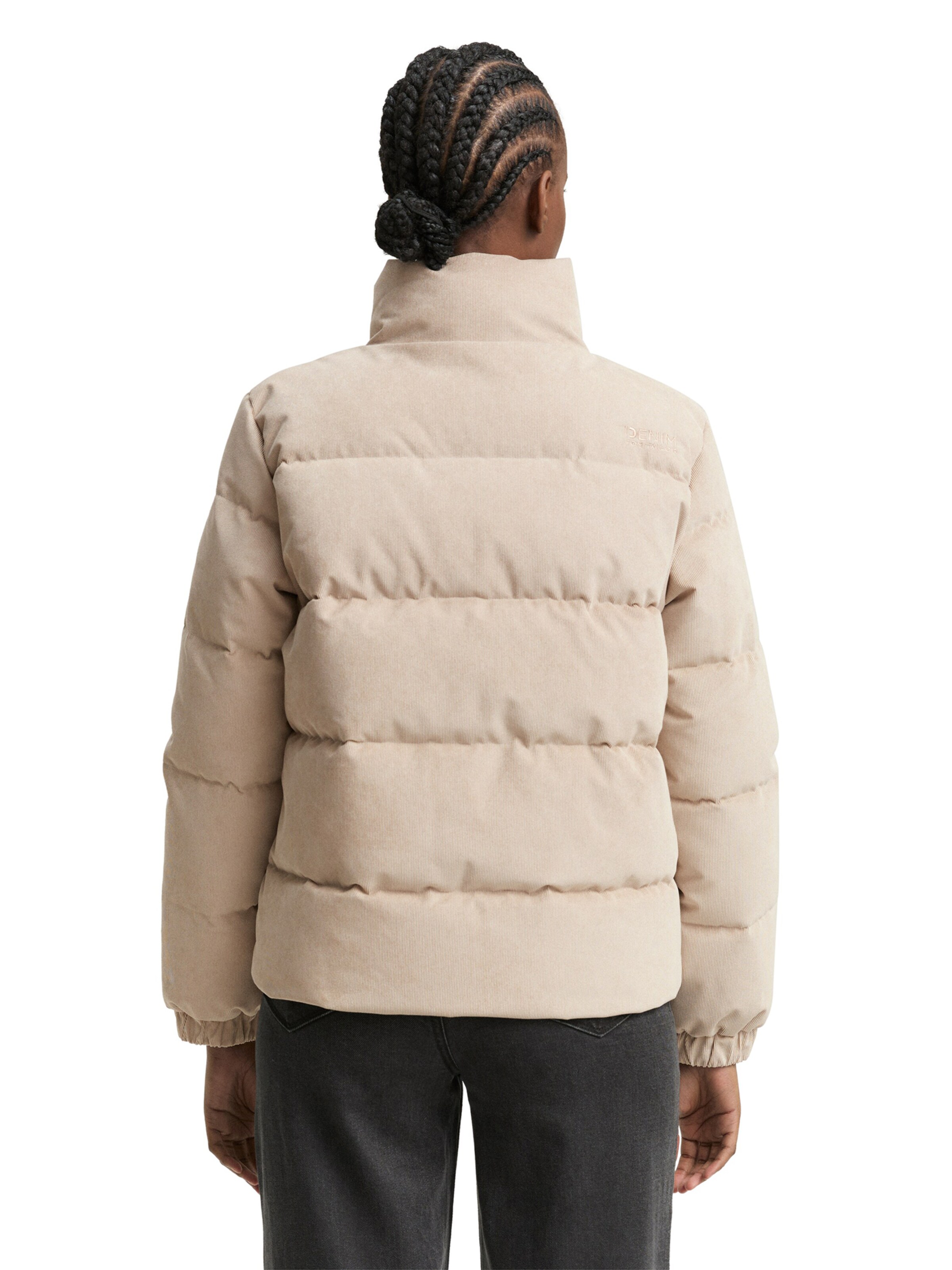 smėlio TOM TAILOR DENIM Demisezoninė striukė