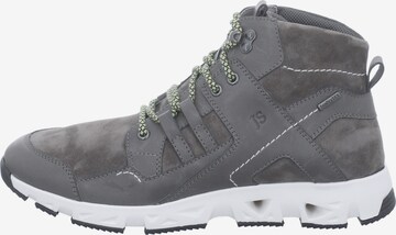 JOSEF SEIBEL Lace-Up Boots 'Noah 51' in Grey: front