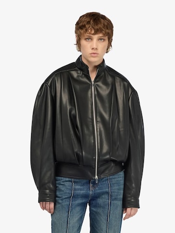 Veste mi-saison 'Naia' Semicouture en noir : devant