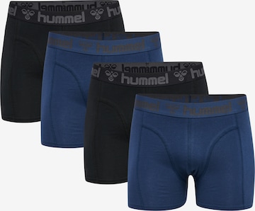 Hummel - Boxers 'Marston' em azul: frente