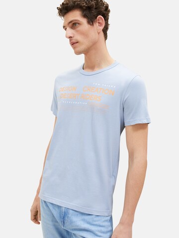 T-Shirt TOM TAILOR en bleu