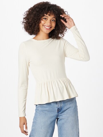 ABOUT YOU Shirt 'Fee' in Beige: voorkant