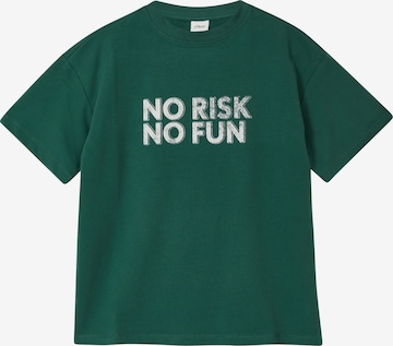 s.Oliver Shirt in Groen: voorkant