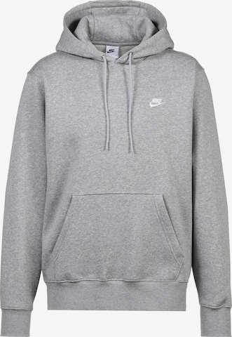 Nike Sportswear Свитшот 'Club' в Серый: спереди