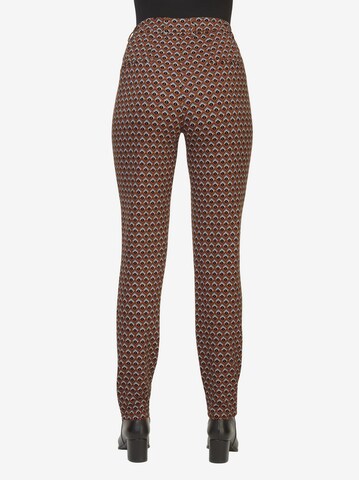 Coupe slim Pantalon heine en marron