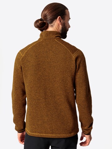 VAUDE Athletic Sweater 'M Rienza P III' in Brown