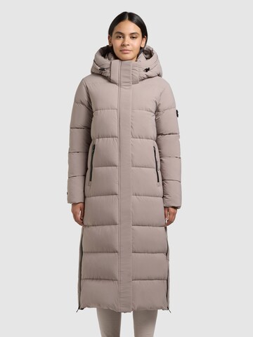 khujo Mantel 'Dote 2' in Beige: Vorderseite