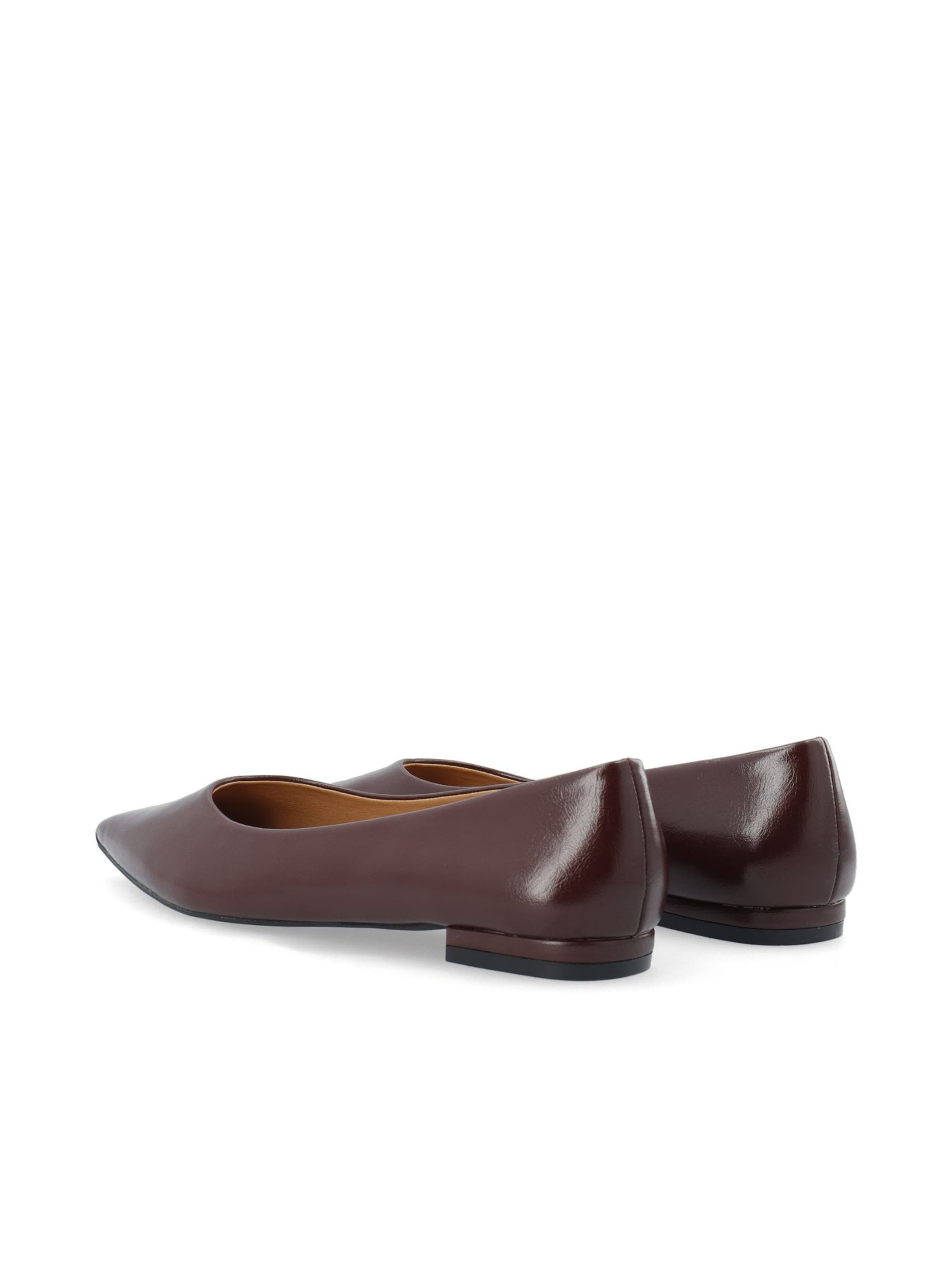 Ballerines 'Bari' Bianco en rouge