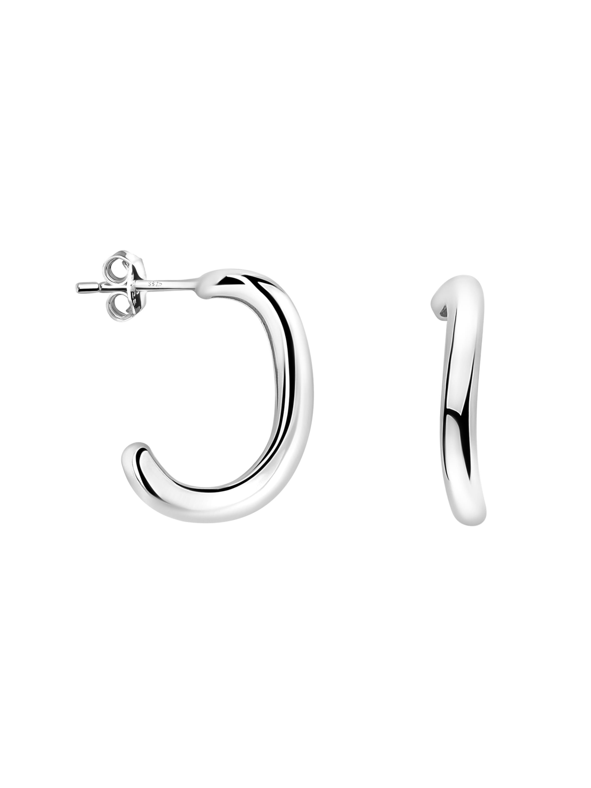 Sofia Milani Ohrringe‌‌‌‌‌‌‌‌‌‌ in Silber: Vorderseite