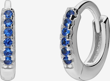 Lucardi Ohrringe 'Modernes Basic' in Silber: Vorderseite