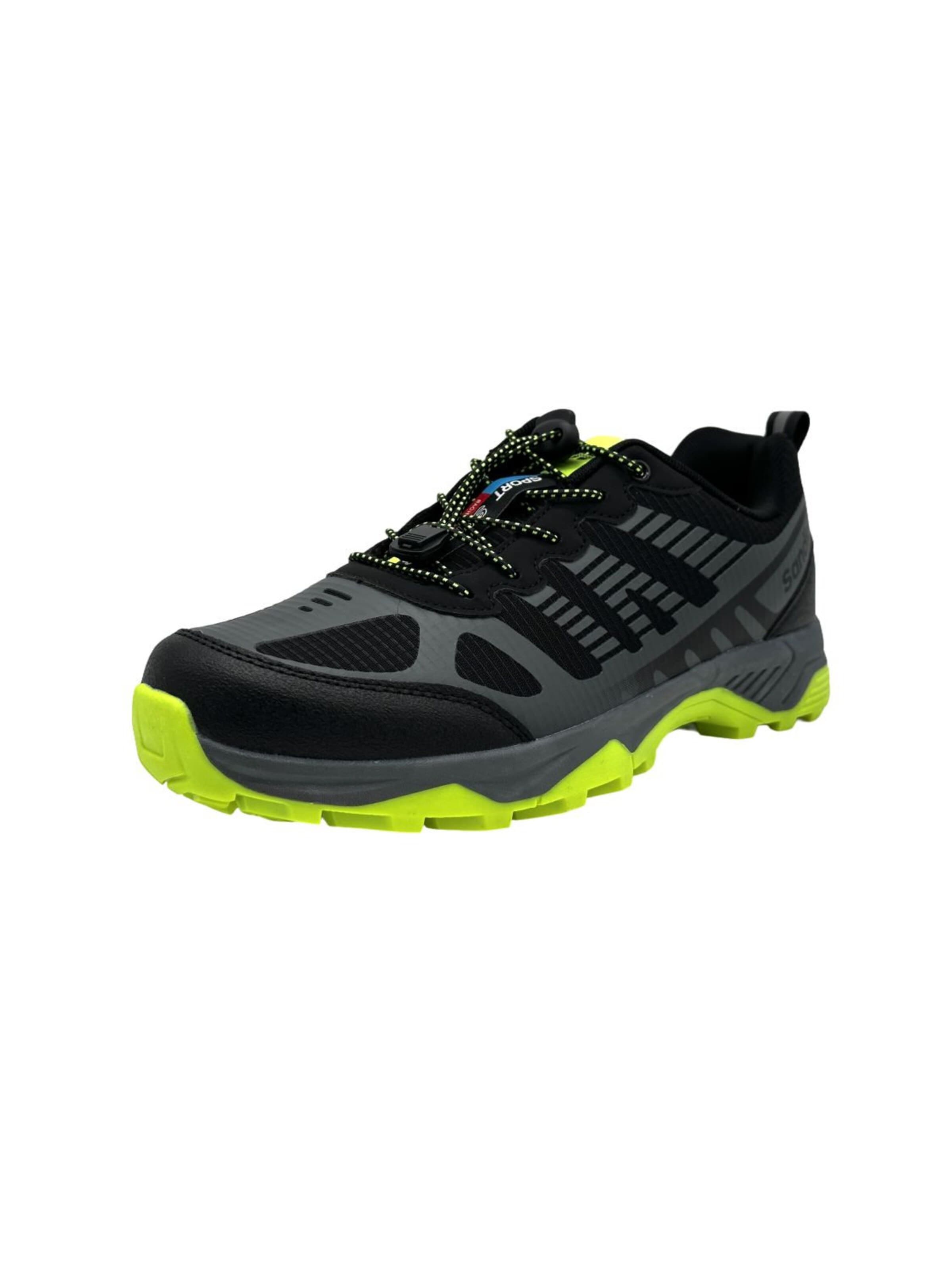 Nowaland Athletic Shoes 'Wanderschuhe' in Green: front