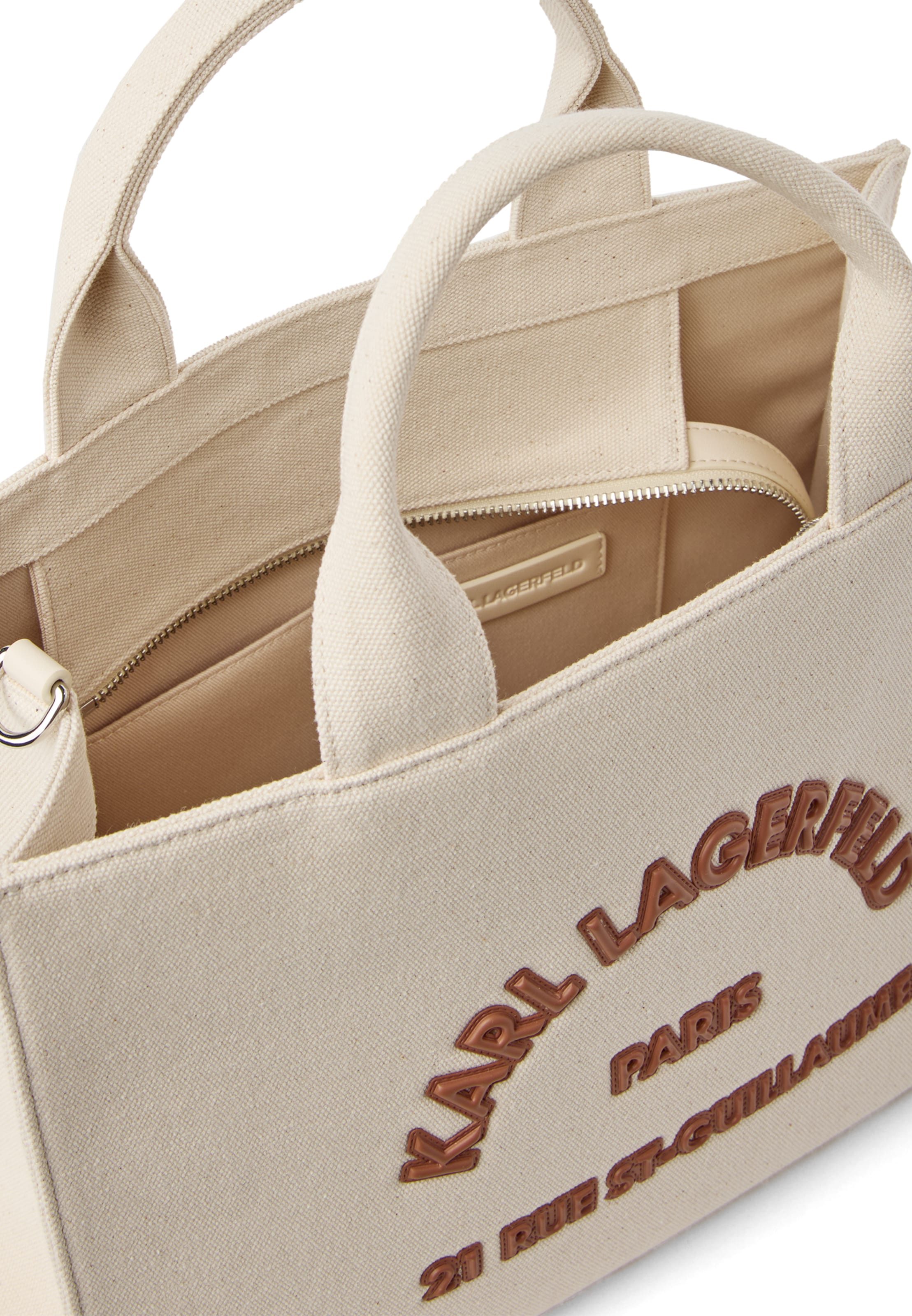 Shopper 'Rue St-Guillaume' di Karl Lagerfeld in beige