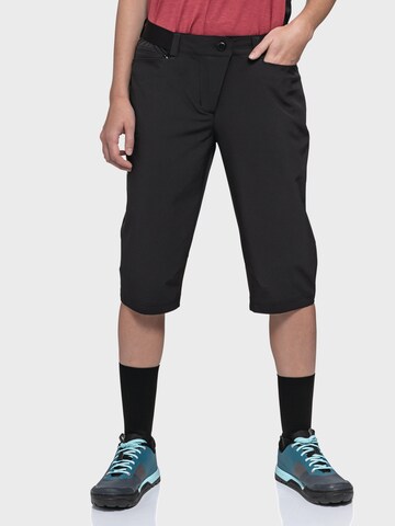 Schöffel Regular Weatherproof pants ' Bike Capri Pants Style Keitele WMS ' in Black: front