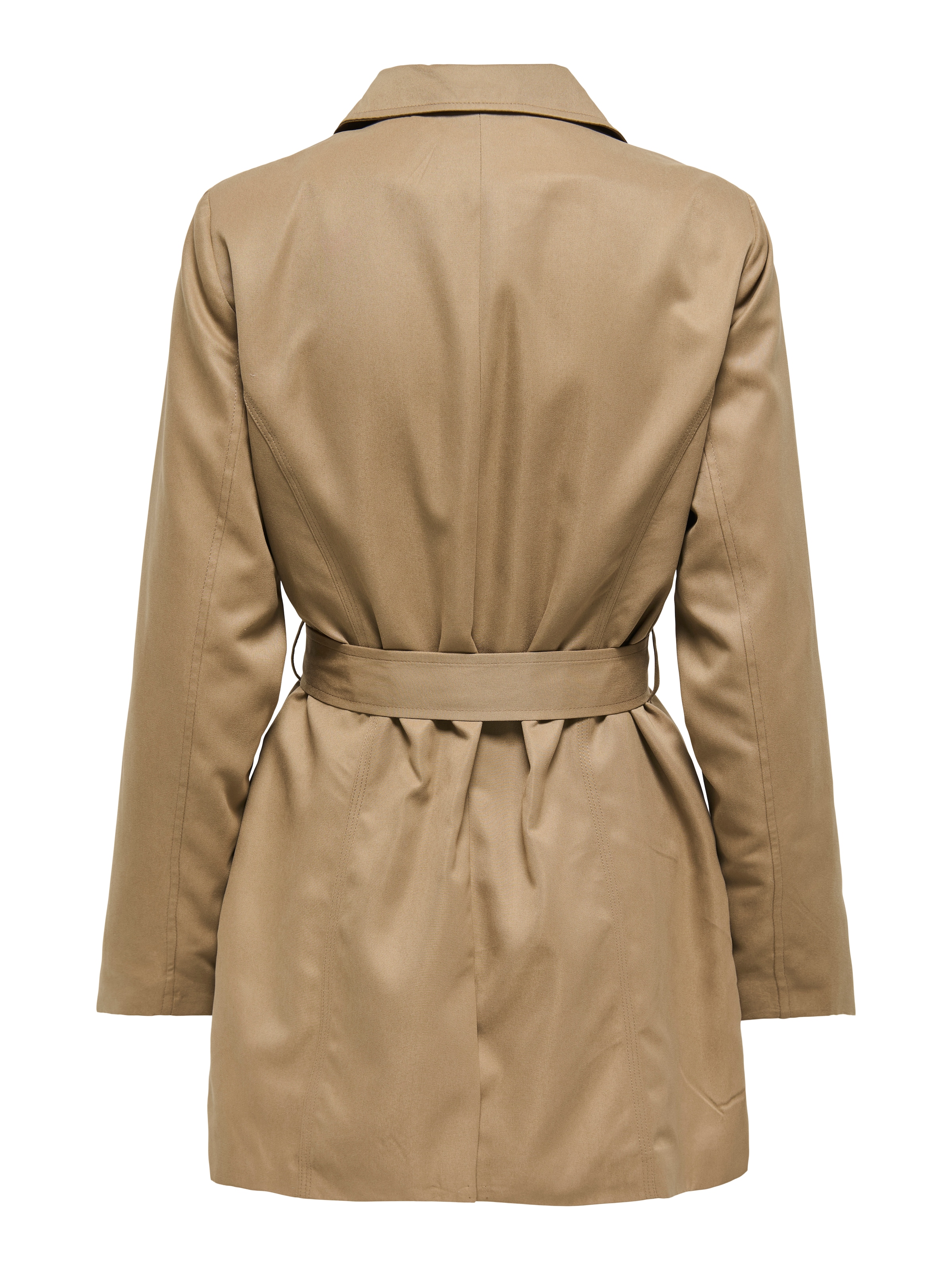 ONLY Between-Seasons Coat 'ONLValerie' in Brown