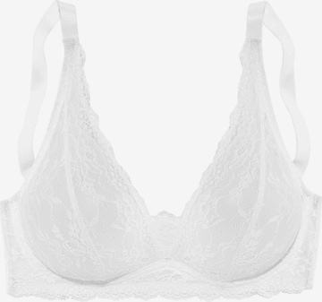 NUANCE T-shirt Bra in White: front