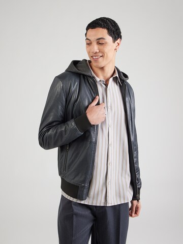 Maze Jacke in Blau: Vorderseite