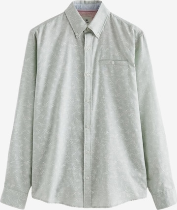 Next Button Up Shirt in Green: front