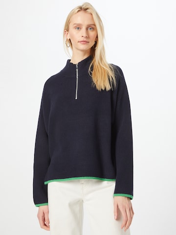 Pull-over s.Oliver en bleu : devant