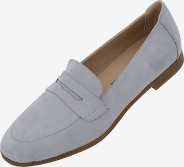 Palado Mokassin 'Arselaus' in Blau: Vorderseite