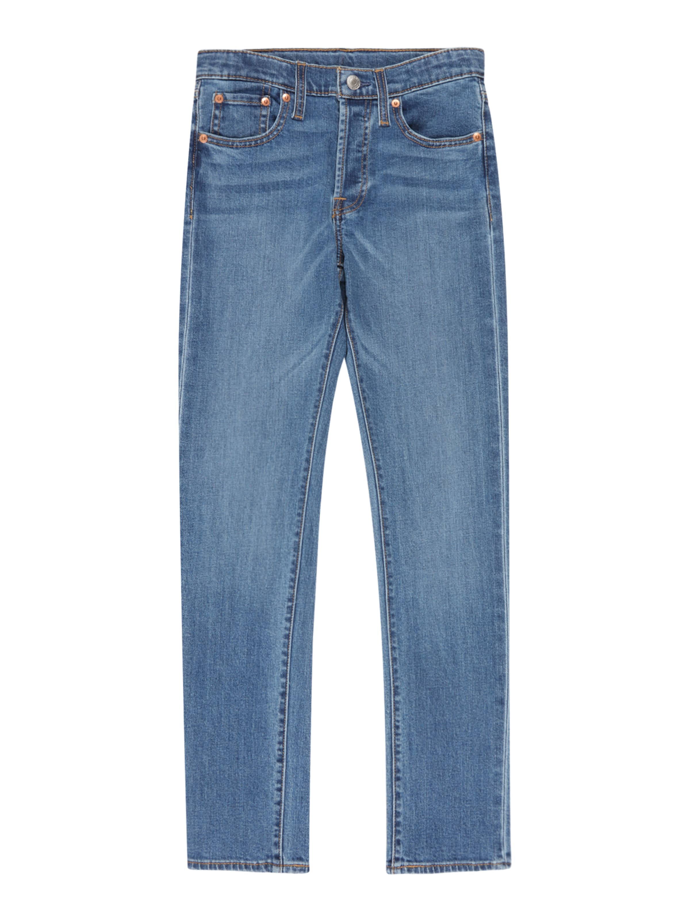 Levi's Kids Štandardný strih Džínsy '501 ORIGINAL' - Modrá: predná strana