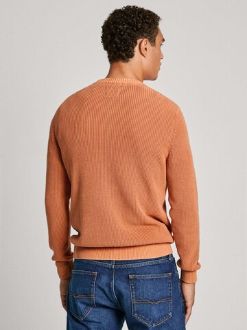 Pepe Jeans Sweater 'CADOGAN' in Orange