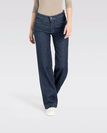 MAC Wide Leg Farkut värissä sininen: etupuoli