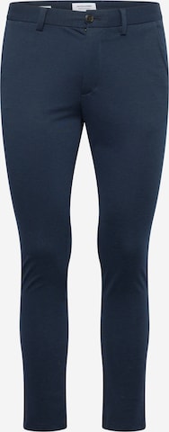 JACK & JONES Slim fit Chino Pants in Blue: front