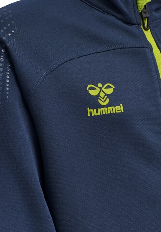 Hummel Sports sweat jacket 'Lead' in Blue