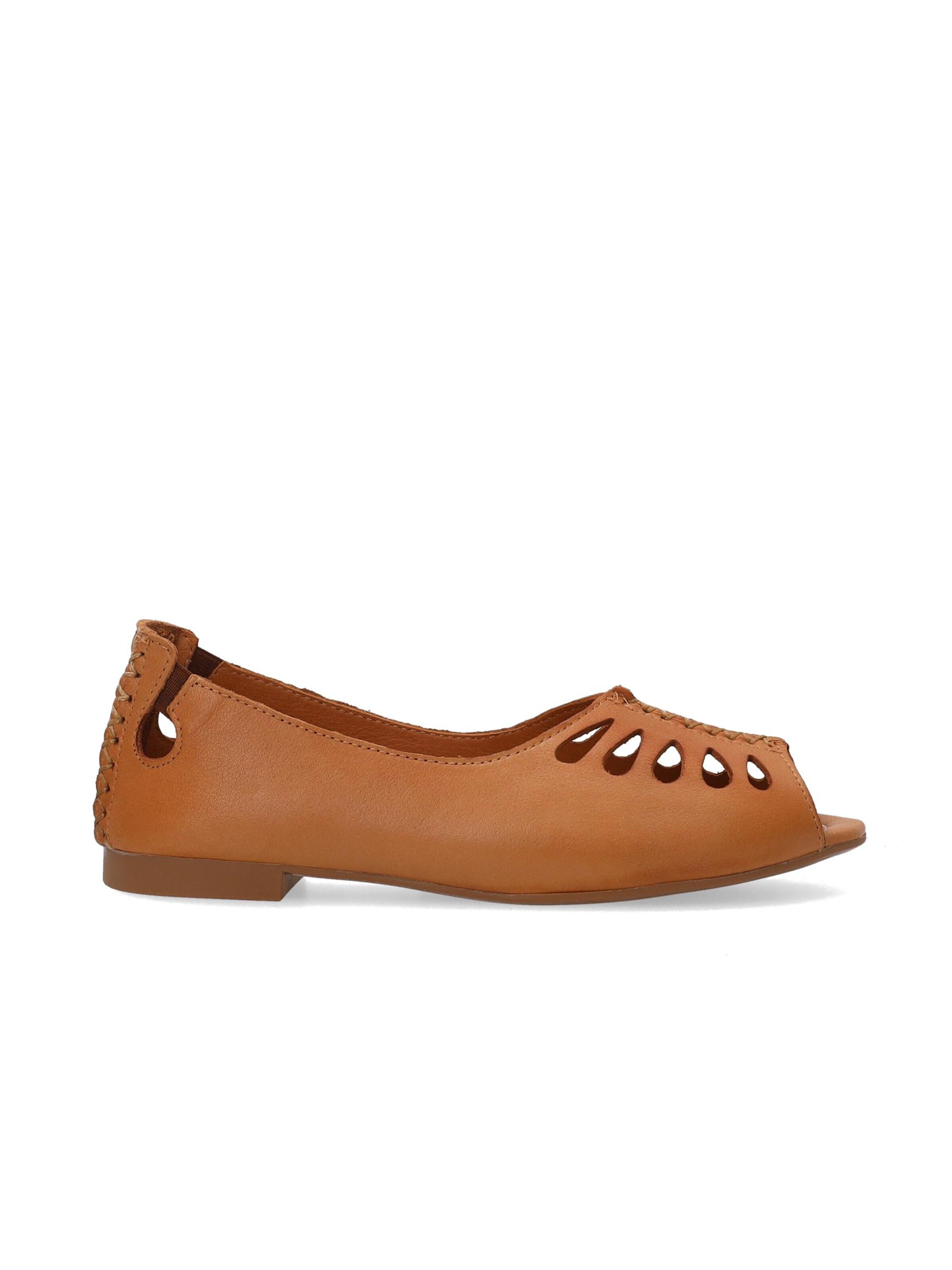 VENEZIA Ballet Flats in Brown