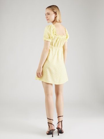 NLY by Nelly Košilové šaty – žlutá